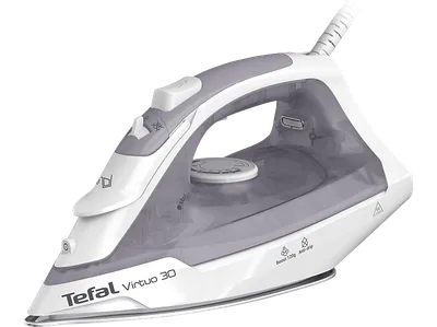 TEFAL FV2C43 Virtuo 30 Dampfbügeleisen (2000 Watt, Keramikbügelsohle)