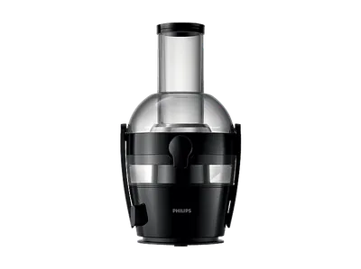 PHILIPS HR1856/70 Viva Collection 0.8L, QuickClean, XL-Einfüllöffnung, Entsafter 800 Watt, Schwarz