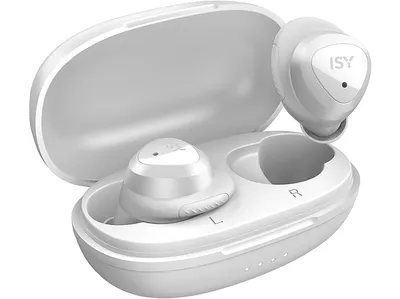 ISY ITW-9000-WT, In-ear Kopfhörer Bluetooth Weiß