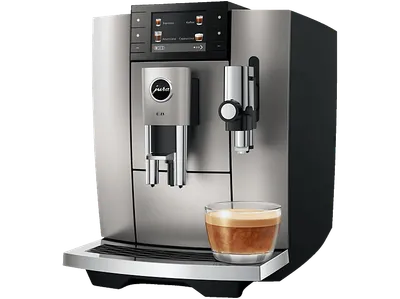 JURA E8 (ED) Kaffeevollautomat Midnight Silver