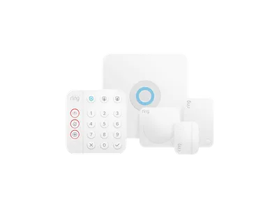 RING Alarm-Set - S, 5-teilig (2. Generation) Starter Kit, Weiß