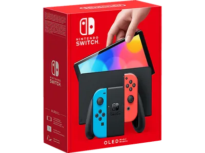 NINTENDO Switch (OLED-Modell) Neon-Rot/Neon-Blau