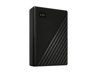 WD My Passport™ Festplatte, 5 TB HDD, 2,5 Zoll, extern, Schwarz