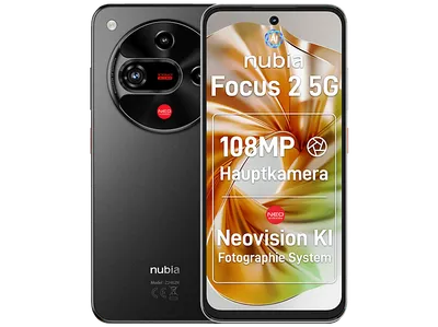NUBIA Focus 2 5G Black 256 GB Dual SIM