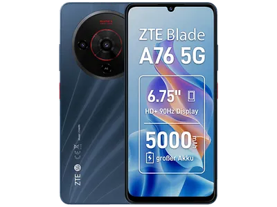 ZTE Blade A76 5G Black 128 GB Dual SIM