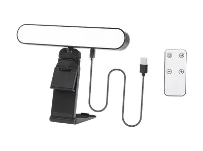 ISY IVL-2000 Streaming Lampe, Schwarz