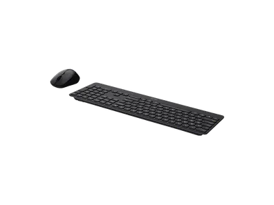 RAPOO 9390M Kombo, Maus & Tastatur Set, kabellos, Schwarz