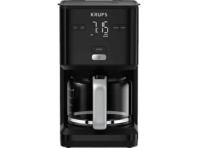 KRUPS KM6008 Smart'n Light Kaffeemaschine Hochglanz-Schwarz