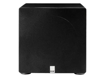 ELAC Sub PS 250 Subwoofer (Front Firing One Woofer, Esche Schwarz (Black Ash)