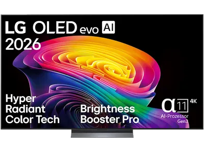 LG OLED77C67LA OLED evo TV C6 (Flat, 77 Zoll / 195 cm, 4K, SMART TV)