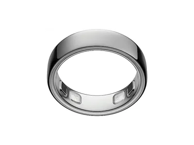 OURA Ring 5, Größe 8, Silber Smart