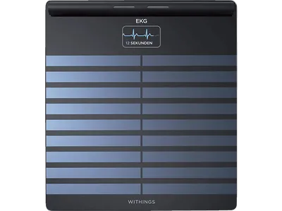 WITHINGS Body Scan black, Körperanalysewaage