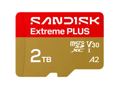 SANDISK EXTREME® PLUS MICROSD™ UHS-I-KARTE, Micro-SD Speicherkarte, 2 TB, 250 MB/s