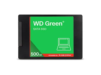 SANDISK WD Green Festplatte, 500 GB SSD SATA, intern