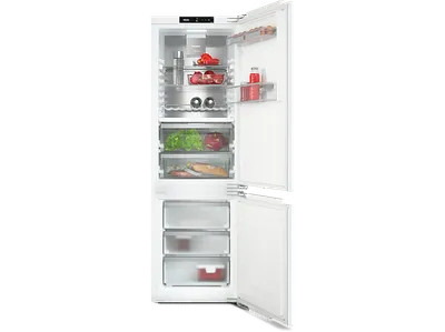 MIELE KFN 7744 C Kühlgefrierkombination (C, 244 l, 1770 mm hoch, Weiß)