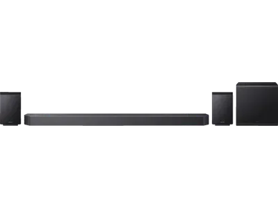 SAMSUNG Q-Serie Soundbar HW-Q935GH 9.1.4-Kanal Subwoofer & Rücklautsprecher (2026), Soundbar, Titan Schwarz
