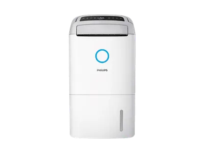 PHILIPS DE5305/11 5000 Series 2-in-1 Luftentfeuchter und -reiniger Weiß (245 Watt, Entfeuchterleistung: 26,5 l/d, Raumgröße: 137 m³)
