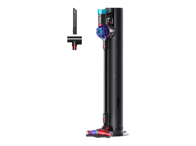 DYSON V10 Konical™ kabelloser Staubsauger + Auto-empty Dok™, Akkusauger, Akkubetrieb, 465 Watt