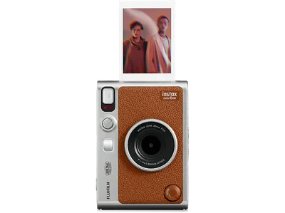 FUJIFILM INSTAX mini Evo Sofortbildkamera, Brown
