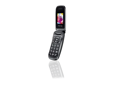 PEAQ PMP 52 2G/3G/4G Mobiltelefon, Schwarz