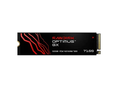 SANDISK Optimus™ GX 7100 NVMe™ Festplatte, 500 GB SSD PCI Express, intern
