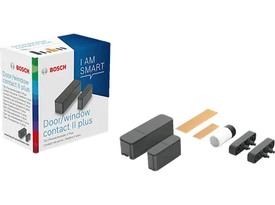 BOSCH Smart Home Kontakt II Plus Tür-/Fensterkontakt, Anthrazit