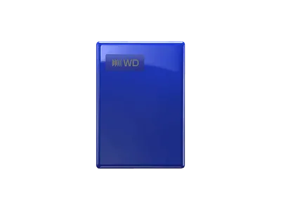 WD My Passport® 5 TB Festplatte, HDD, extern, Blau