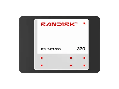 SANDISK 320 SATA Interne SSD, 1 TB SSD 6 Gbps, 2,5 Zoll, intern