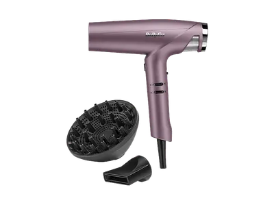 BABYLISS Futura Dryer Haartrockner mauve-silber (1500 Watt)