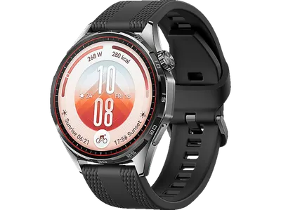 HUAWEI Watch GT 7 46 mm Smartwatches Fluorelastomer, 140-210 mm, Black