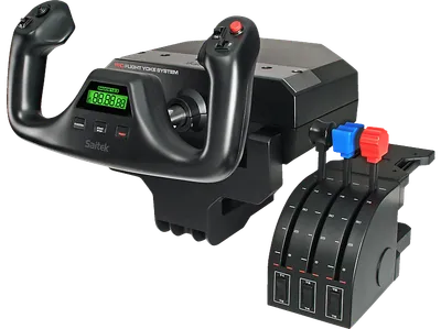 LOGITECH G Saitek PRO Flight Yoke System Steuerknüppel-System