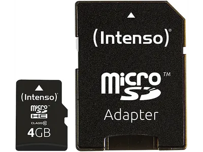 INTENSO 3413450 MicroSD, 4 GB