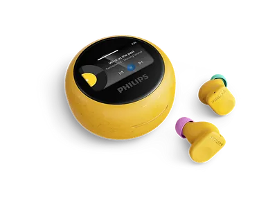 PHILIPS TAMS3YL/00, In-ear Kopfhörer Bluetooth Gelb