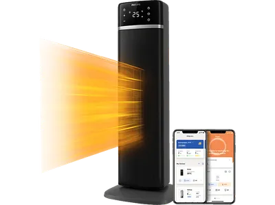 PHILIPS CX5120/11 5000 Series mit AI-Technologie Heizlüfter (2000 Watt, Raumgröße: 20 m²)