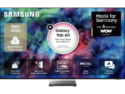 SAMSUNG GMR65R95H Micro RGB R95H Vision AI Smart TV (65 Zoll / 163 cm, UHD 4K, SMART TV)