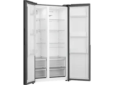 GORENJE NRS917C41BX G400 Side-by-Side (544 l, C, 1786 mm hoch, Schwarz)
