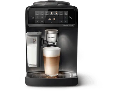 PHILIPS EP6551/11 LatteGo Pro Aromis 6000, 25 Getränke Hot&Cold, Silentbrew und 4 Profilen, Kaffeevollautomat Schwarz