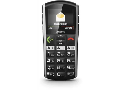 EMPORIA SIMPLICITY LTE Seniorenhandy, Schwarz