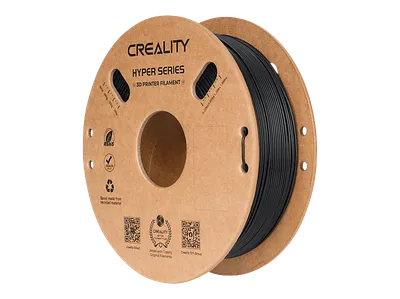 CREALITY Hyper PLA 1.75 mm 1kg Schwarz 3D-Drucker Filament