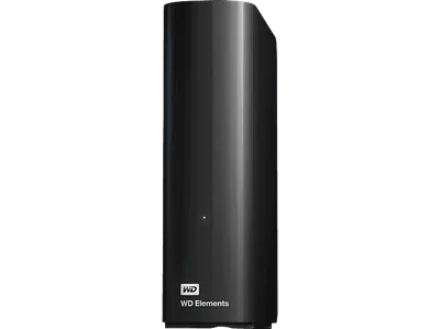 WD Elements Desktop Festplatte, 24 TB HDD, extern, Schwarz