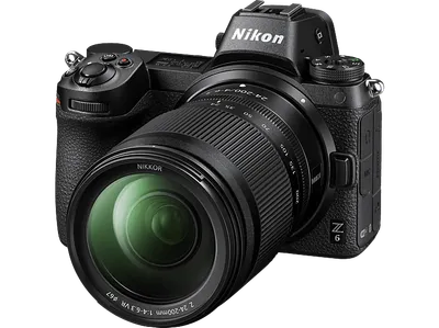 NIKON Z6III Kit Systemkamera mit Objektiv 24 - 200mm, 8 cm Display Touchscreen, WLAN