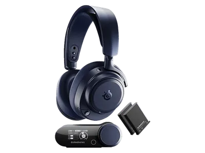 STEELSERIES Arctis Nova Pro Omni, Over-ear Gaming-Headset Bluetooth Blau