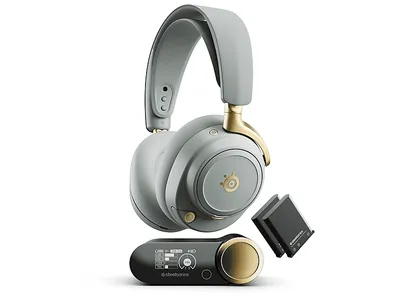 STEELSERIES Arctis Nova Elite, Over-ear Gaming-Headset Bluetooth Sage Gold