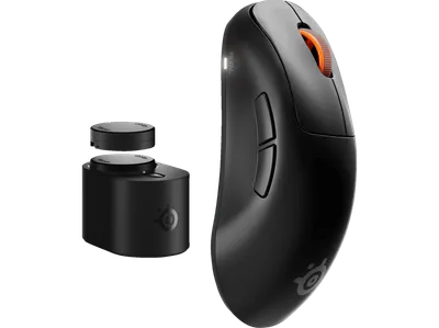 STEELSERIES Rival Pro, 8K UWB Wireless Ultra-Light 42K DPI TrueMove Sensor Gaming-Maus, Schwarz