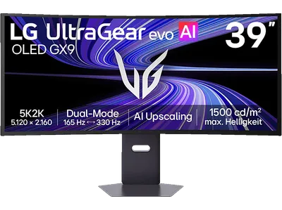 LG UltraGear™ 39GX950B-B.AEU 39 Zoll 5K2K Gaming Monitor 0,03 Reaktionszeit 330 Hz