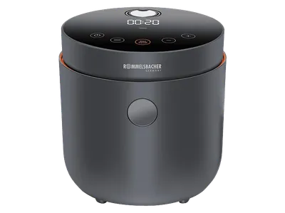 ROMMELSBACHER MRK 500 Risa Reiskocher (500 Watt, Graphitgrau)
