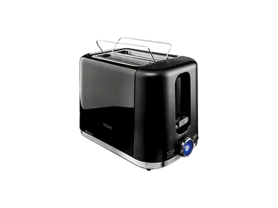 KOENIC KTO 2210 B Toaster Schwarz (870 Watt, Schlitze: 2)