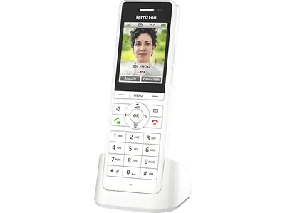 FRITZ! FRITZ!Fon X6, HD Schnurloses Telefon, Weiß
