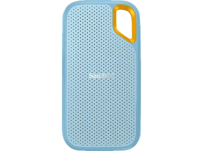 SANDISK Extreme Portable USB 3.2 Gen 2 Festplatte, 4 TB SSD, extern, Himmelblau