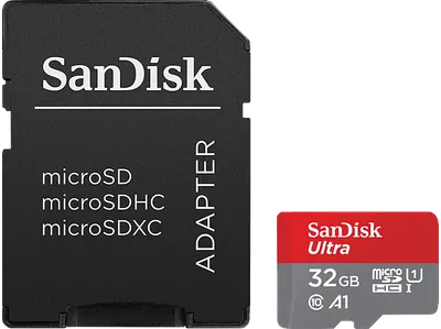 SANDISK Ultra UHS-I-Karte, Micro-SDHC Micro Speicherkarte, 32 GB, 120 MB/s
